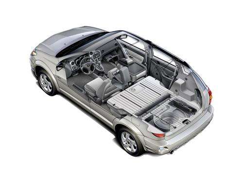 临县透明车模型