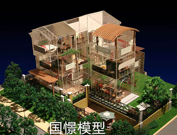 临县建筑模型