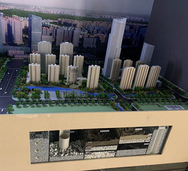 临县建筑模型