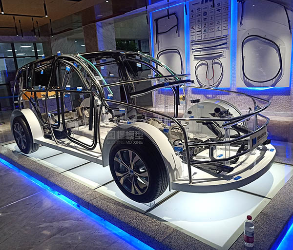 临县透明车模型