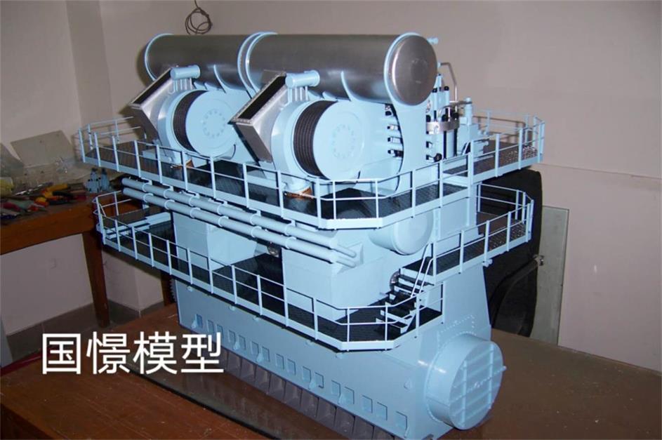 临县飞机发动机模型